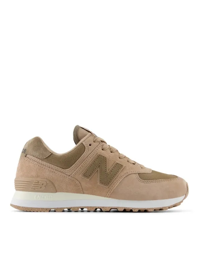 New Balance 574 Women Shoes - Brown