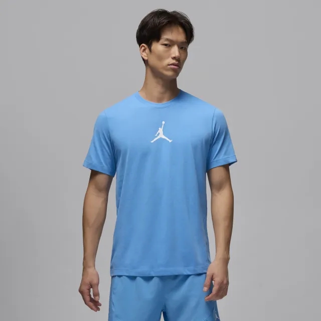 Nike Jordan Jumpman Men's T-Shirt - Blue - Cotton/Polyester