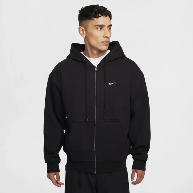 Nike SOLO SWOOSH THERMAL FULL-ZIP HOODIE