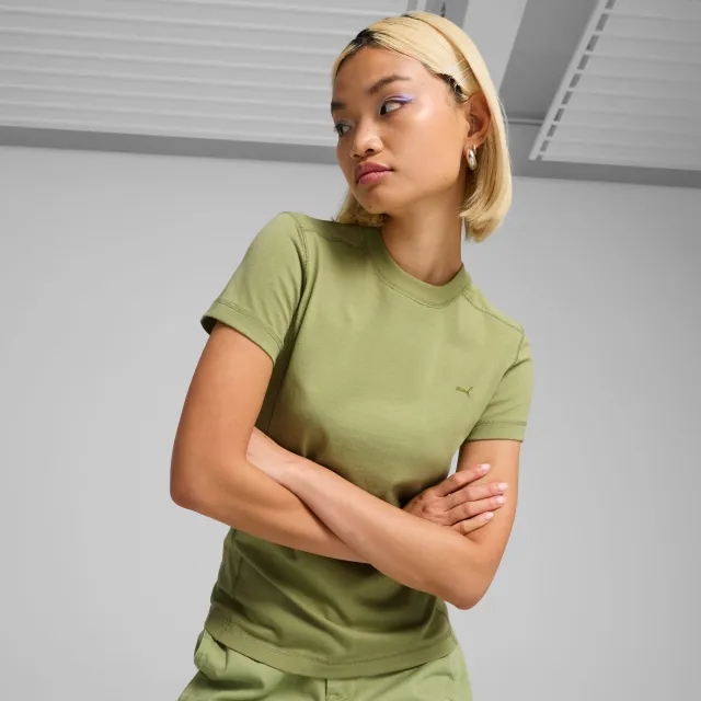 PUMA Yona T-Shirt Women, Calming Green