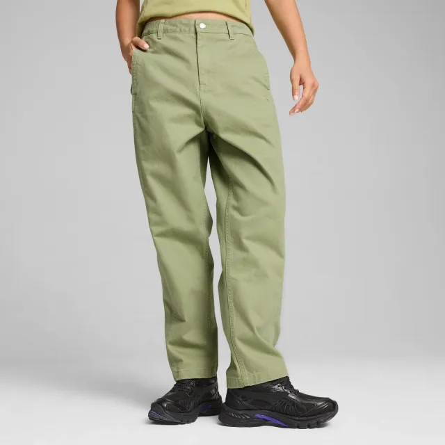 PUMA Yona Cargo Pants Women, Calming Green