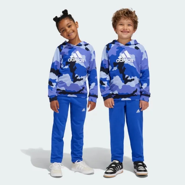 Adidas Essentials Allover Print Hoodie Set