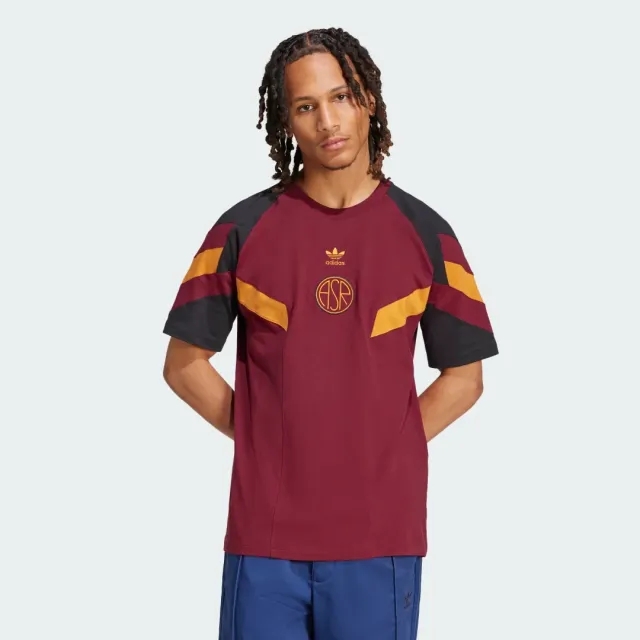 adidas Originals AS Roma Originals T-Shirt - Red - Mens