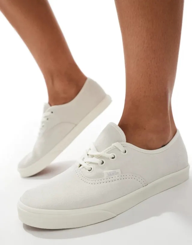 Vans Authentic Lowpro Trainers In Off White