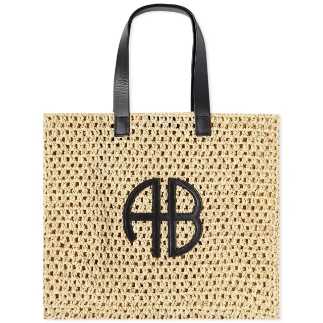 Anine Bing Women's Large Rio Tote Bag Sand