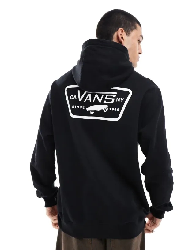Sweatshirt Vans Full Patch Pullover Black Black M