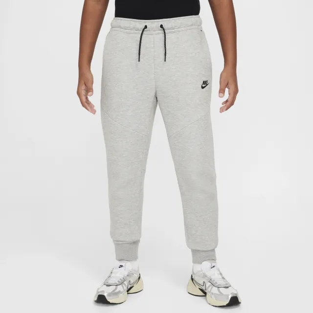 Nike Sportswear Tech Fleece Older Kids' (Boys') Joggers - Grey - Sustainable Blends Minimum