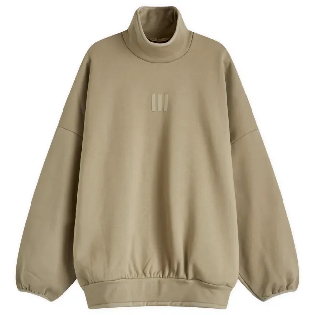 Adidas x Fear Of God Athletics Fleece Mock Sweatshirt Clay