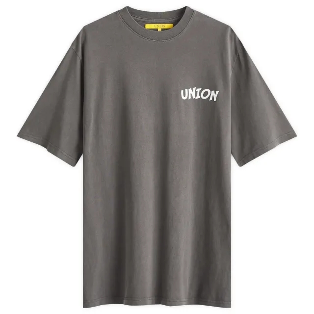 Union LA Men's Peace & Dub T-Shirt Vintage Black