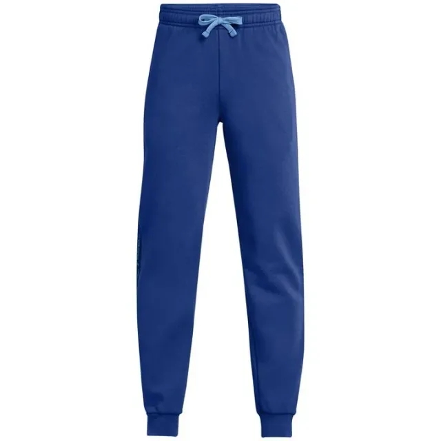 Under Armour Boys' Project Rock Rival Tools Of The Trade Pants Tech Blue / Horizon Blue YXS (48 - 50 in)