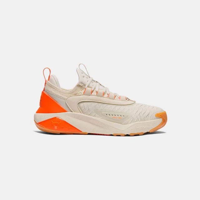 Under Armour Women's Project Rock 7 Training Shoes Silt / Silt / Team Orange 7.5