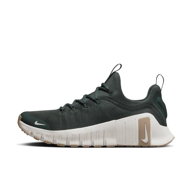 Nike Women's Free Metcon 6 Training Shoes - Vintage Green/Gum Light Brown/Sail -  Size: UK 8