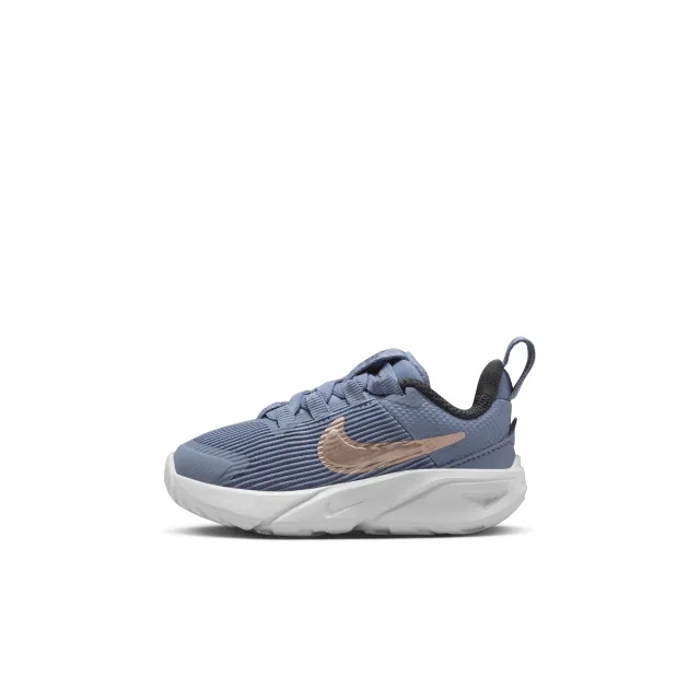 Nike Star Runner 4 Baby/Toddler Shoes - Blue - Recycled Content Minimum