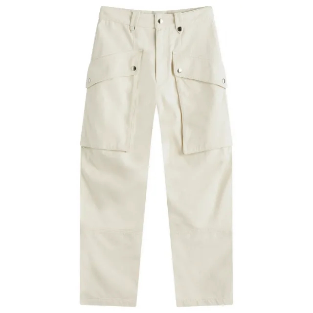 Isabel Marant Étoile Women's Jannick Cargo Pant Ecru