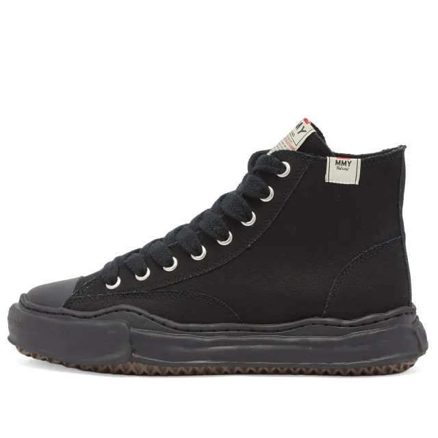 Maison MIHARA YASUHIRO Men's Peterson Original Hi Sneaker Black/Black