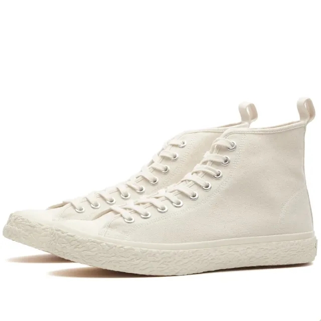 YMC Men's Hi-Top Sneaker Off-White