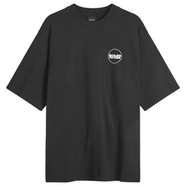 Boiler Room Men's Logo T-Shirt Black