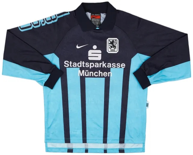 Nike 1996-97 1860 Munich II Player Issue Away Shirt - 8/10 - (M)