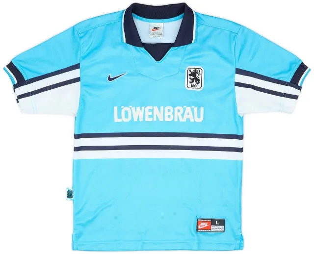 Nike 1997-98 1860 Munich Home Shirt - 8/10 - (L.Boys)