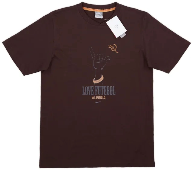2006-07 Nike Ronaldinho R10 Tee - 9/10 - (XL.Kids)