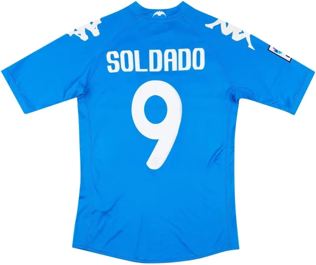 Kappa 2010-11 Valencia Third Shirt Soldado #9 (S)