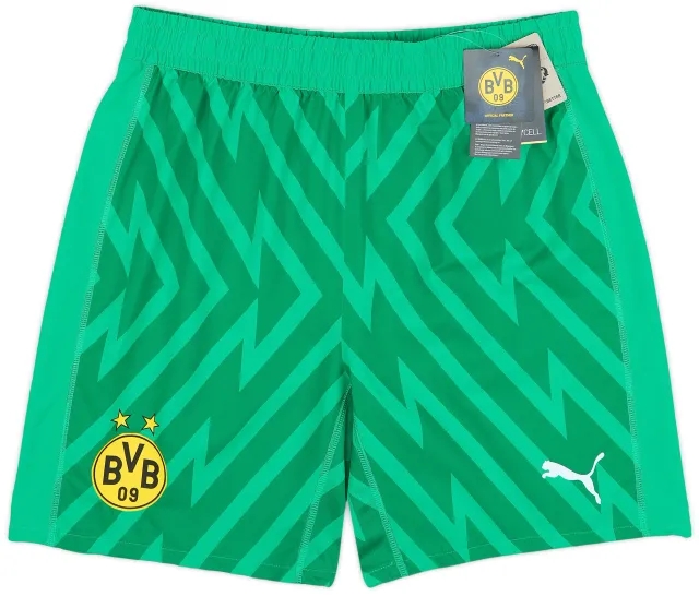 Puma 2023-24 Borussia Dortmund Player Issue GK Third Shorts (L)