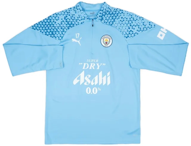 Puma 2023-24 Manchester City Player Issue 1/4 Zip Training Top - 3/10 - (XL)