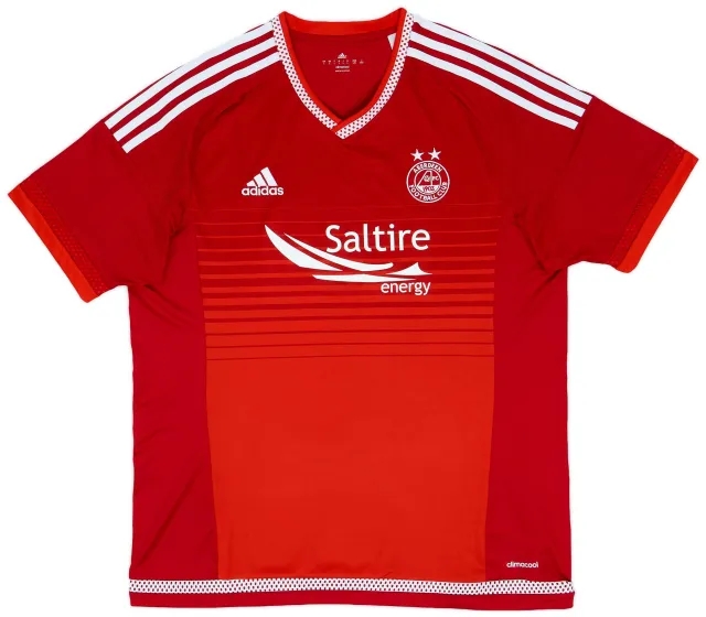 adidas 2015-16 Aberdeen Home Shirt - 9/10 - (L)