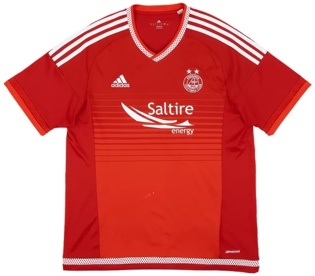 adidas 2015-16 Aberdeen Home Shirt - 7/10 - (L)