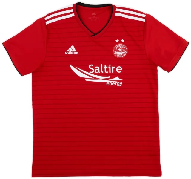 adidas 2018-19 Aberdeen Home Shirt - 8/10 - (M)