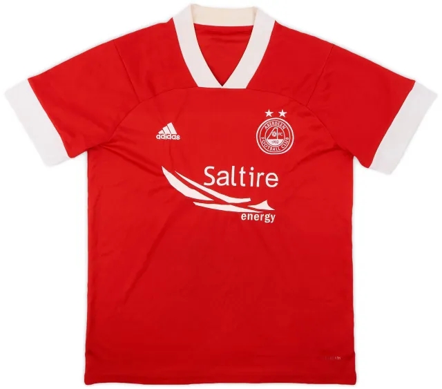 adidas 2020-21 Aberdeen Home Shirt - 8/10 - (L)