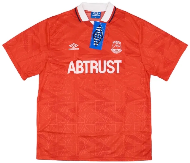 Umbro 1992-93 Aberdeen Home Shirt (XL)