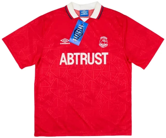 Umbro 1992-93 Aberdeen Home Shirt (L)