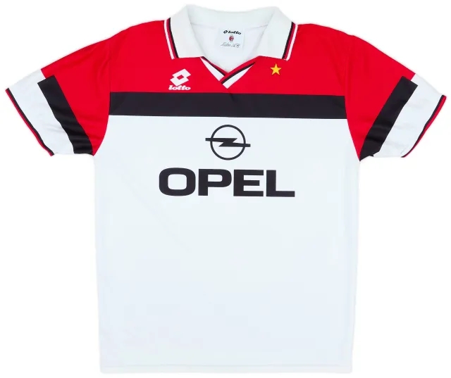Lotto 1994-95 AC Milan Away Shirt - 8/10 - (L)