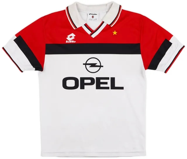 Lotto 1994-95 AC Milan Away Shirt - 8/10 - (S)