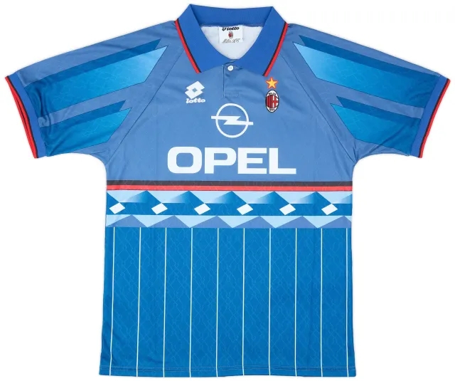 Lotto 1995-96 AC Milan Fourth Shirt - 9/10 - (S)