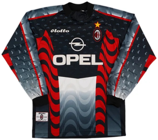 Lotto 1997-98 AC Milan GK Shirt #1 - 8/10 - (M)