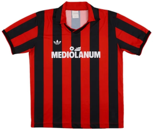 adidas 1990-91 AC Milan Home Shirt - 7/10 - (M)