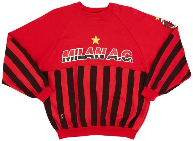Hoodies/Sweat Tops 1990-91 AC Milan Le Felpe Dei Grandi Sweat Top - 7/10 - (S)