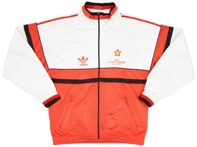 1990-92 AC Milan adidas Track Jacket - 5/10 - (XL)