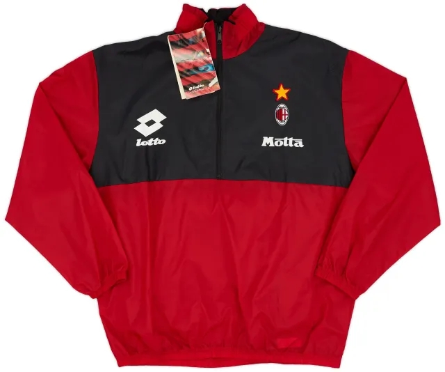 1994-95 AC Milan Lotto 1/4 Zip Drill Top (S)
