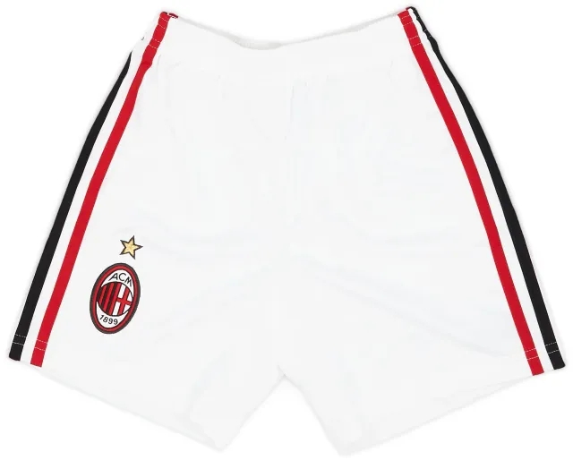 adidas 2008-09 AC Milan Home Shorts - 9/10 - (XS)
