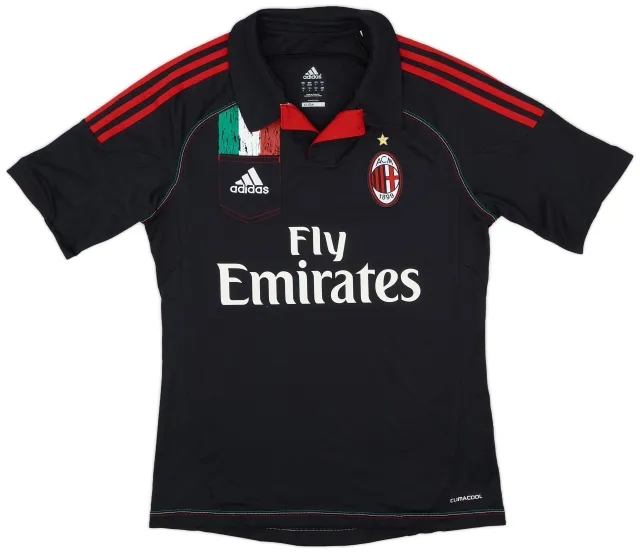 adidas 2012-13 AC Milan Third Shirt - 8/10 - (S)