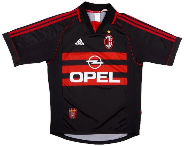 adidas 1998-99 AC Milan Third Shirt - 8/10 - (M)