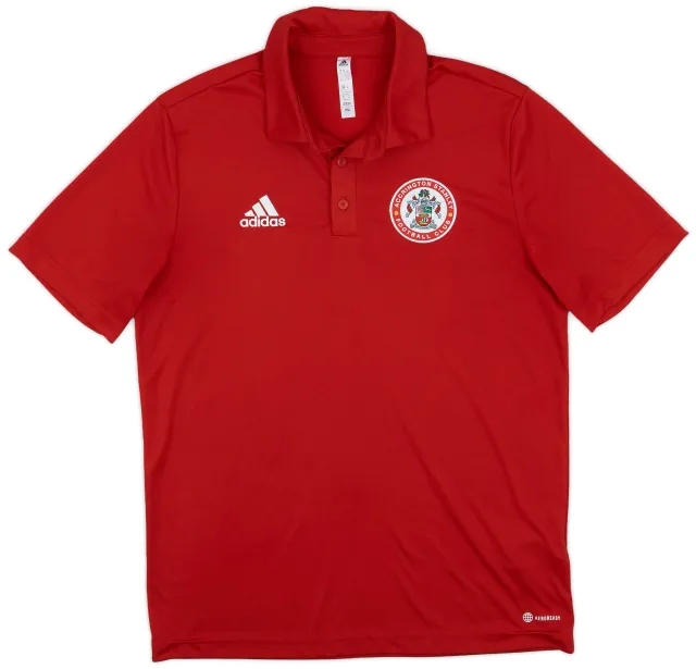 2021-22 Accrington Stanley adidas Polo Shirt - 8/10 - (M)