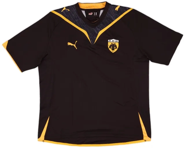 Puma 2009-10 AEK Athens Away Shirt - 8/10 - (XL)