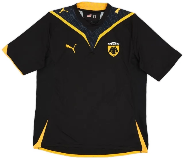 Puma 2009-10 AEK Athens Away Shirt - 8/10 - (L)