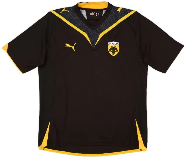Puma 2009-10 AEK Athens Away Shirt - 9/10 - (L)