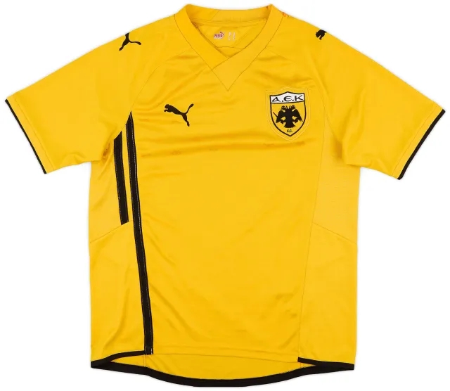 Puma 2010-11 AEK Athens Away Shirt - 6/10 - (M)