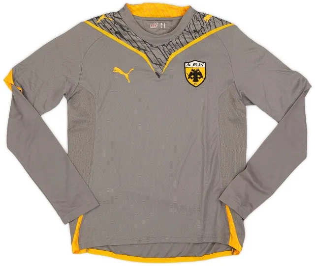 Puma 2009-10 AEK Athens Third L/S Shirt - 9/10 - (M)